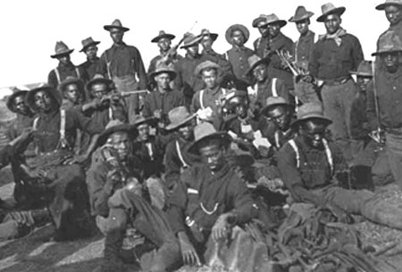 A Buffalo Soldier was a member of one of four original regiments activated in 1866 by the United States Army. Today it refers to the character and nickname of the United States Army soldiers in the 9th and 10th Cavalry units.